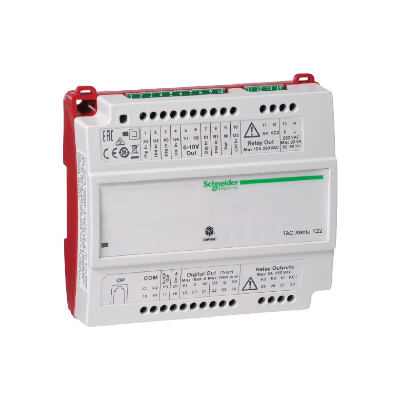 TAC Xenta 122, LonTalk, Lon, LonWorks, Controller